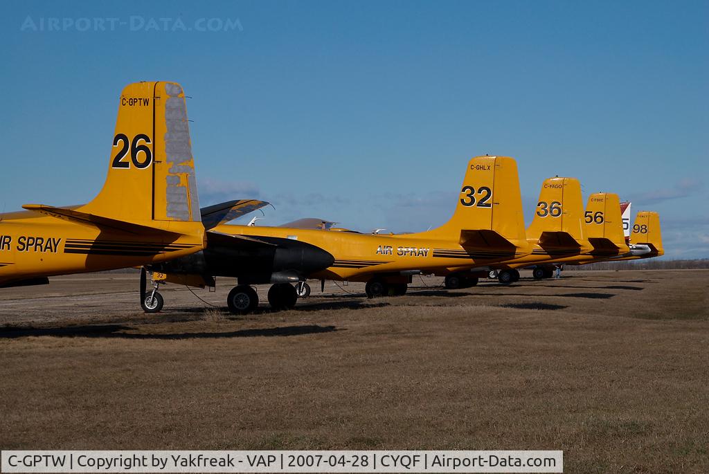 C-GPTW, 1943 Douglas A-26C Invader C/N 18800, Air Spray Lockheed Electra