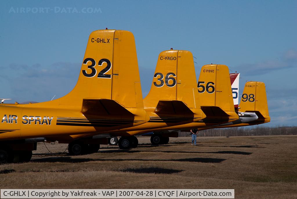 C-GHLX, 1944 Douglas A-26C Invader C/N 29227, Air Spray Lockheed Electra