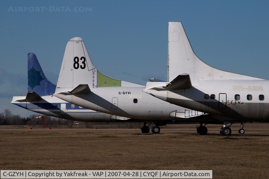C-GZYH, 1960 Lockheed L-188A Electra C/N 1124, Air Spray Lockheed Electra