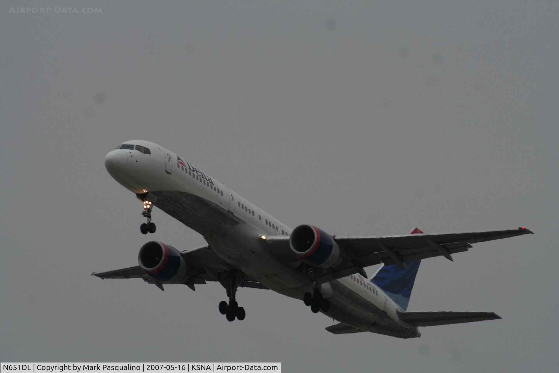 N651DL, 1989 Boeing 757-232 C/N 24391, Boeing 757-200