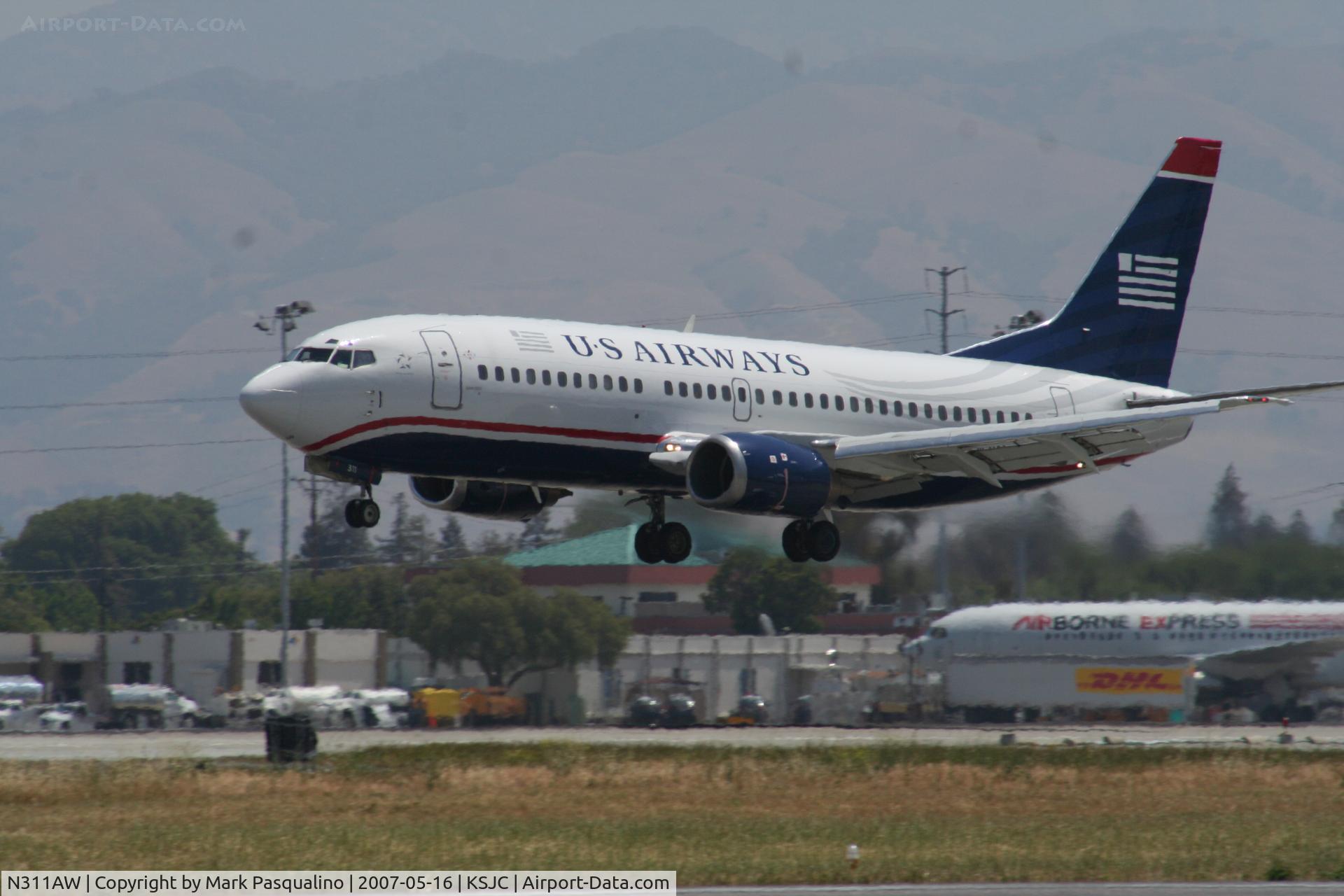 N311AW, 1990 Boeing 737-3G7 C/N 24712, Boeing 737-300