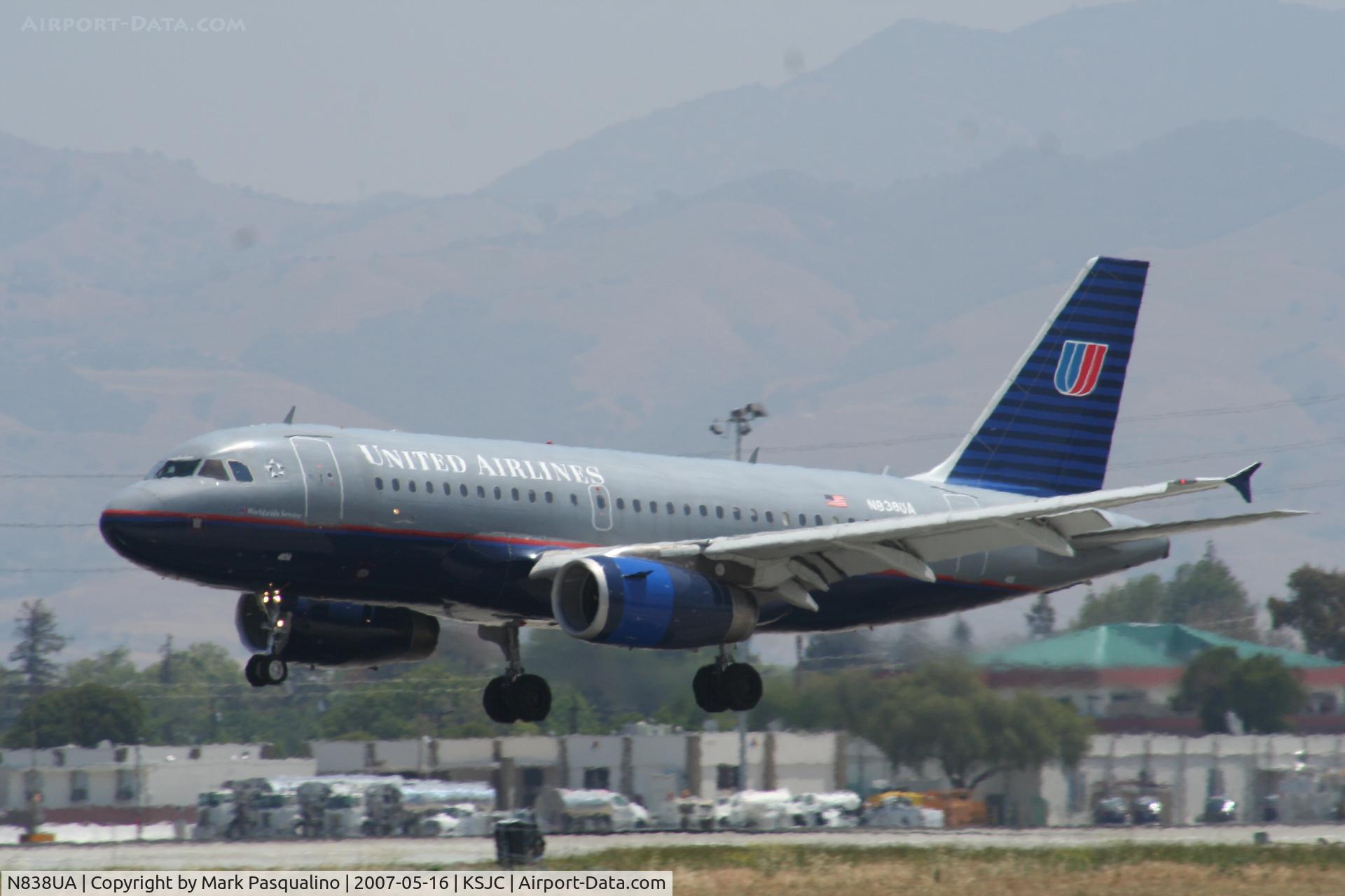 N838UA, 2001 Airbus A319-131 C/N 1477, Airbus A319