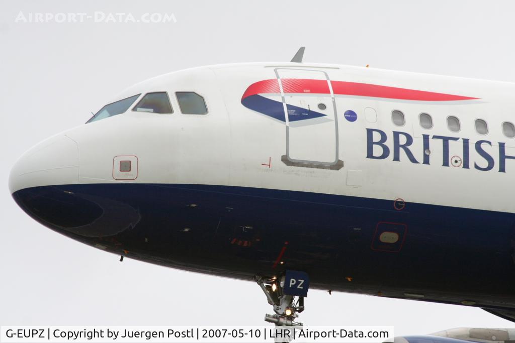G-EUPZ, 2001 Airbus A319-131 C/N 1510, Airbus A319-131