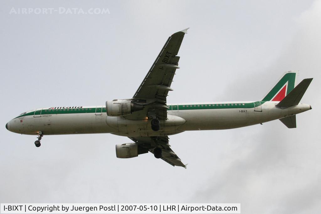 I-BIXT, 1998 Airbus A321-112 C/N 765, Airbus A321-112