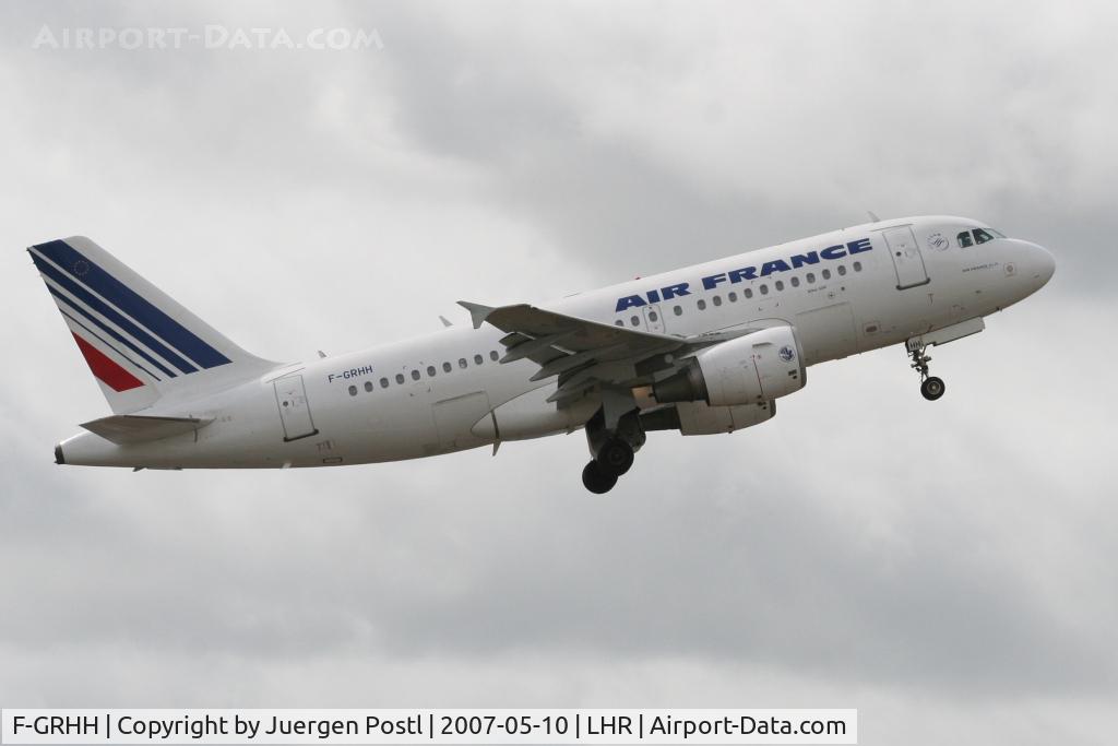 F-GRHH, 1999 Airbus A319-111 C/N 1151, Airbus A319-111