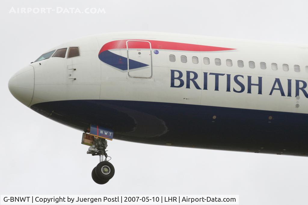 G-BNWT, 1992 Boeing 767-336 C/N 25828, Boeing 767-336