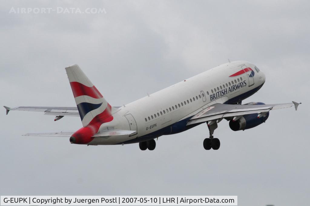 G-EUPK, 2000 Airbus A319-131 C/N 1236, Airbus A319-131