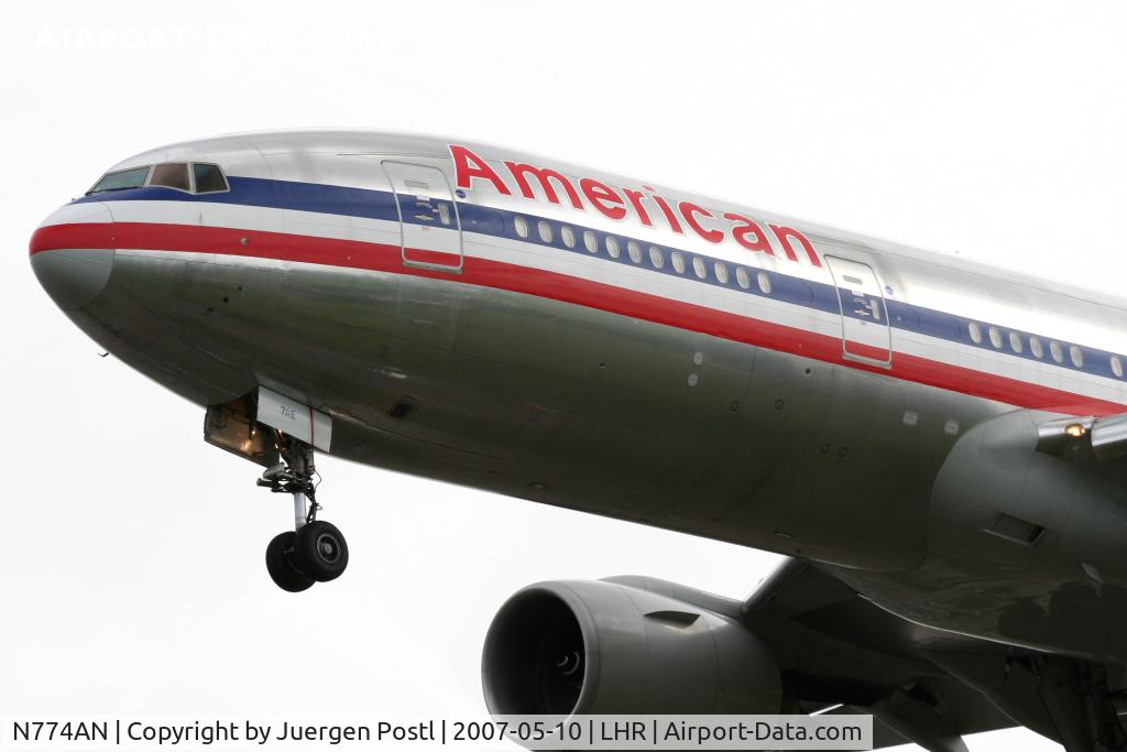 N774AN, 1999 Boeing 777-223 C/N 29581, Boeing 777-223
