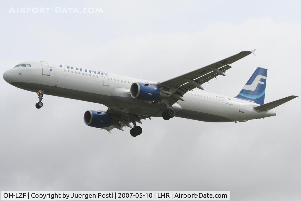 OH-LZF, 2004 Airbus A321-211 C/N 2208, Airbus A321-211
