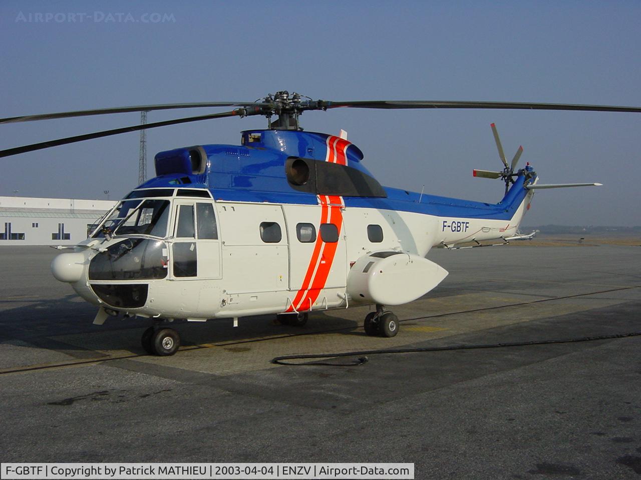 F-GBTF, Aerospatiale SA-330J Puma C/N 1307, Heli-Union