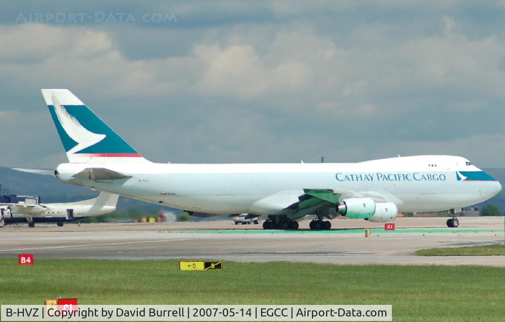 B-HVZ, 1987 Boeing 747-267F/SCD C/N 23864, Cathay Pacific Cargo - Taxiing