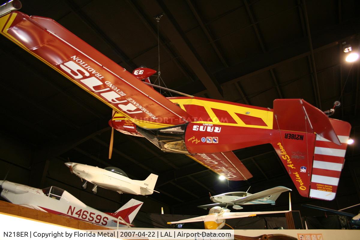 N218ER, 1989 Rans S-9 Chaos C/N 0787012, Rans S-9