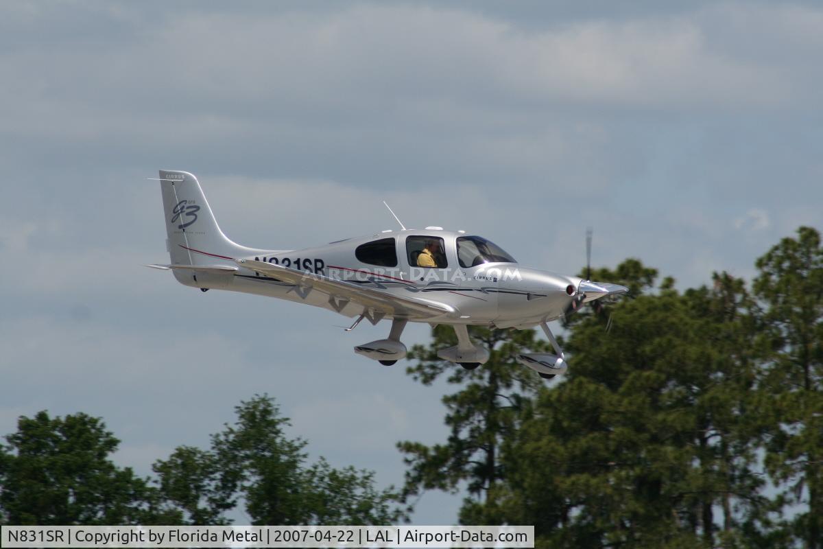 N831SR, 2007 Cirrus SR22 C/N 2444, SR22