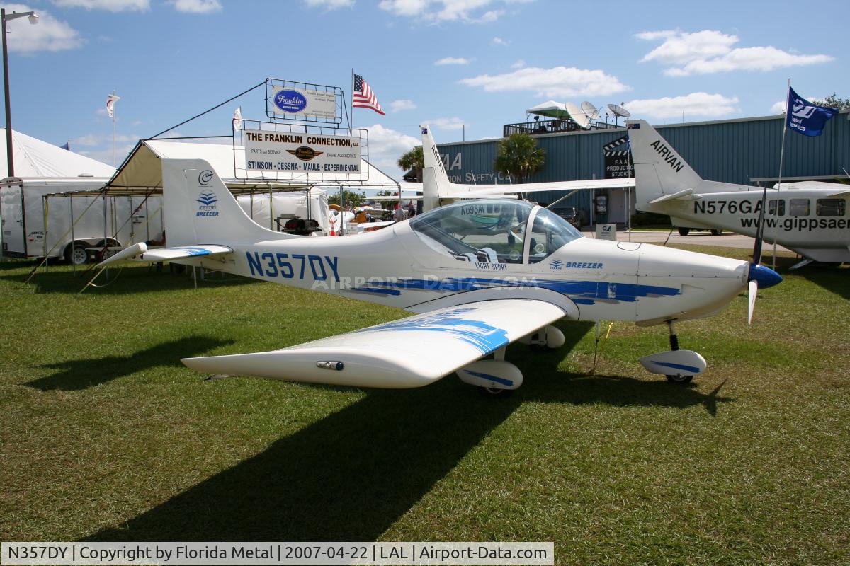 N357DY, 2005 Aerostyle Breezer C/N 046, Ikarus Breezer