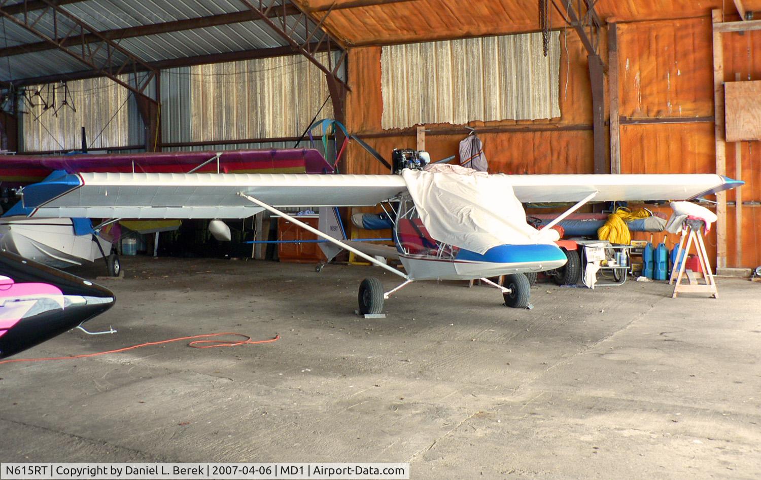 N615RT, 2005 Kolb Mk III Xtra C/N M3X04-2-00054, Cool-looking ultralite at the Massey Air Museum.