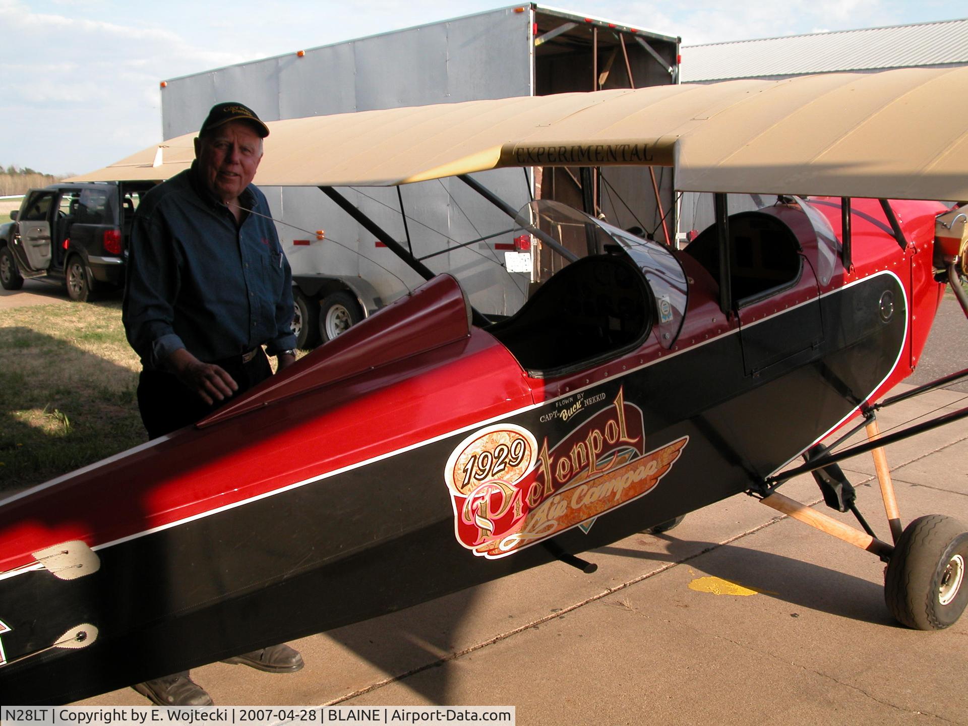 N28LT, 1985 Pietenpol Air Camper C/N LTPAC-001, moving day