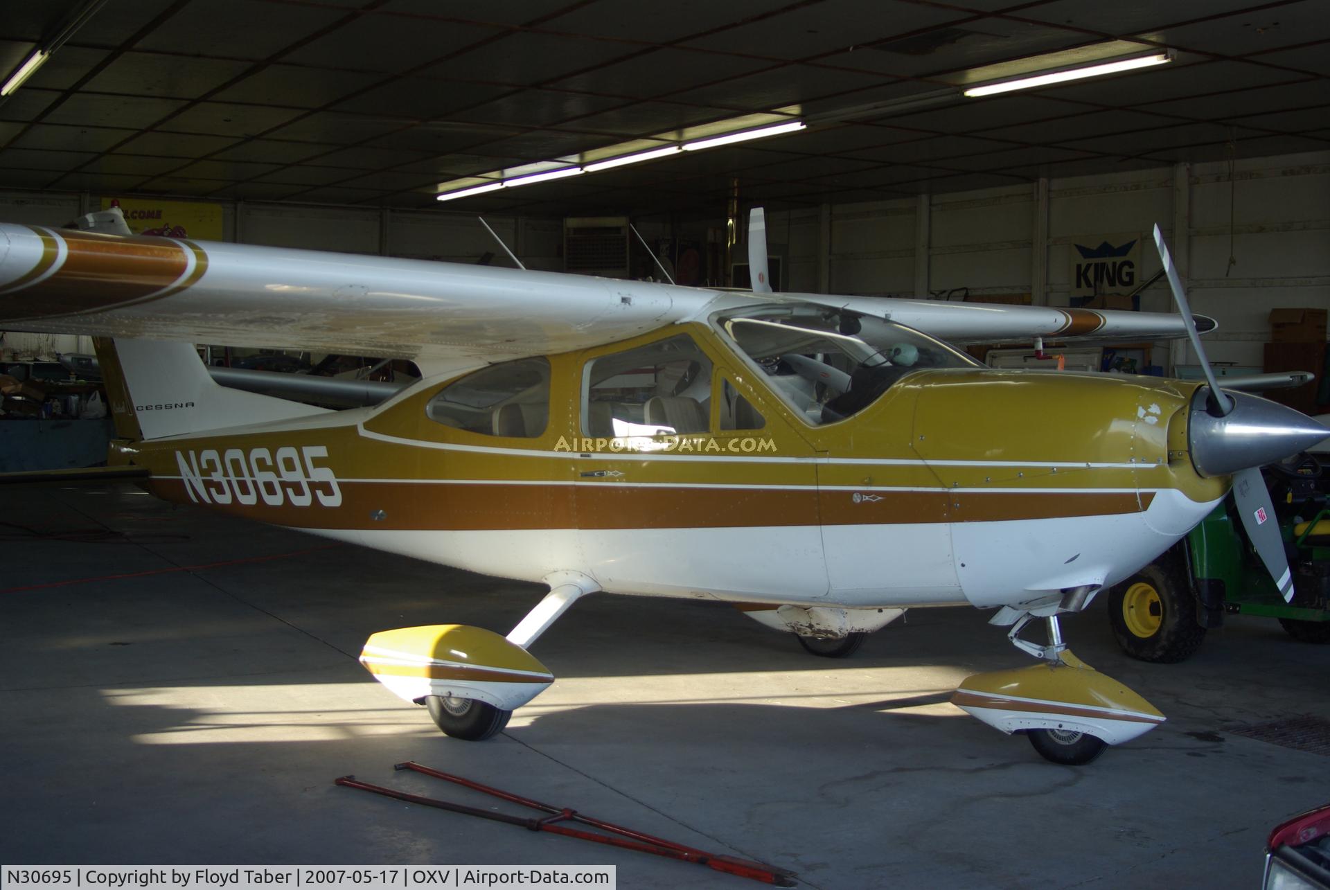 N30695, 1969 Cessna 177B Cardinal C/N 17701409, In for a Annual
