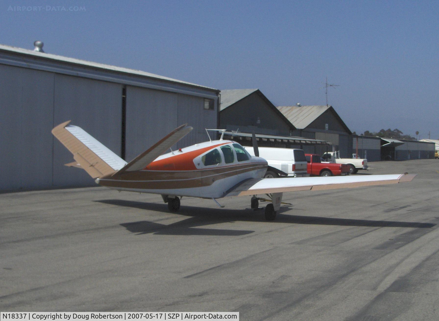 N18337, 1977 Beech V35B Bonanza C/N D-10047, 1977 Beech V35B BONANZA, Continental IO-520-B 285 Hp