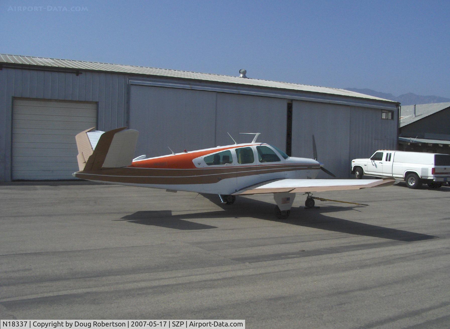 N18337, 1977 Beech V35B Bonanza C/N D-10047, 1977 Beech V35B BONANZA, Continental IO-520-B 285 Hp