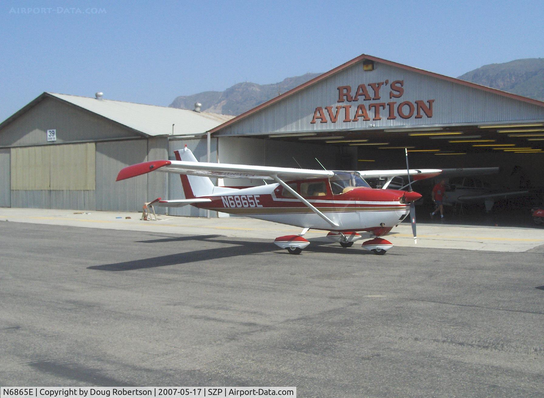 N6865E, 1959 Cessna 175A Skylark C/N 56365, 1959 Cessna 175A SKYLARK, Continental geared GO-300-A 175 Hp