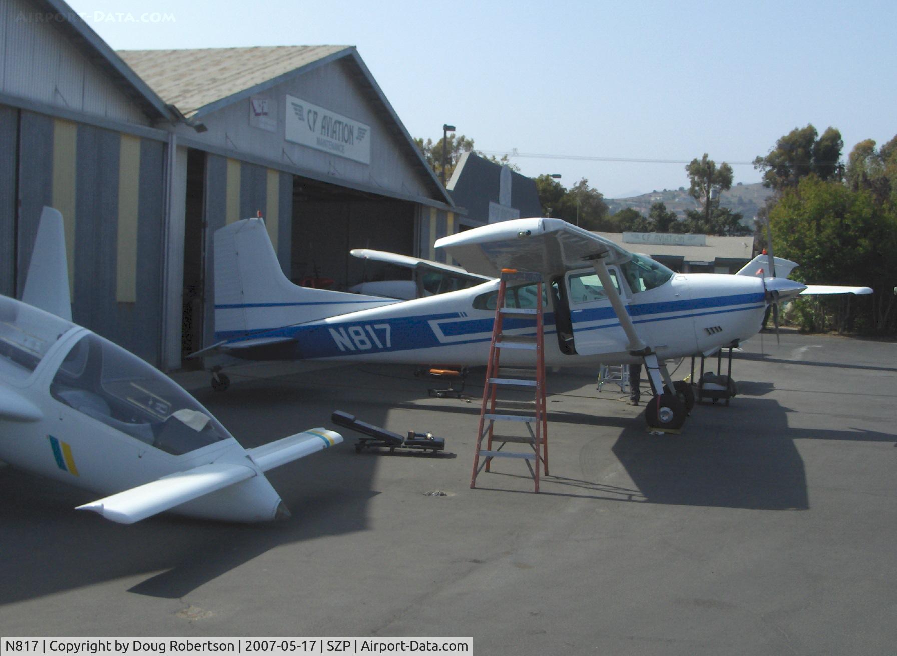 N817, 1977 Cessna 180K Skywagon C/N 18052844, 1977 Cessna 180K SKYWAGON, Continental O-470 230 Hp