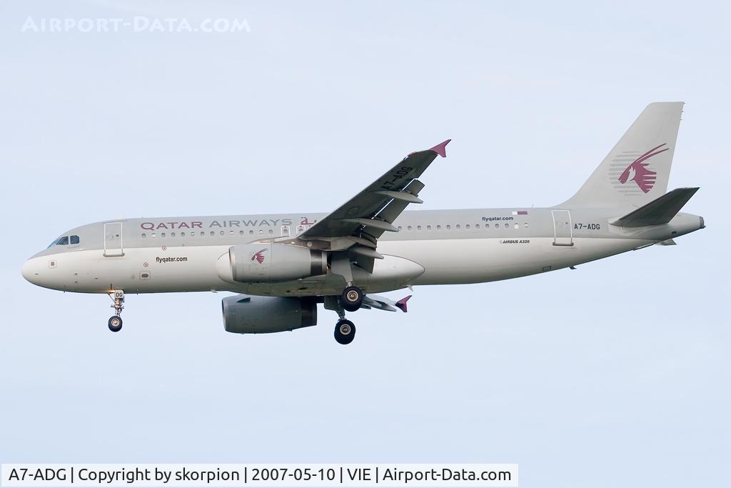 A7-ADG, 2003 Airbus A320-232 C/N 2121, Qatar Airways