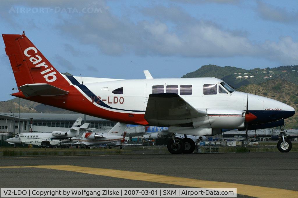 V2-LDO, 1970 Beech A65-8800 Queen Air Queen Air C/N LC-291, visitor