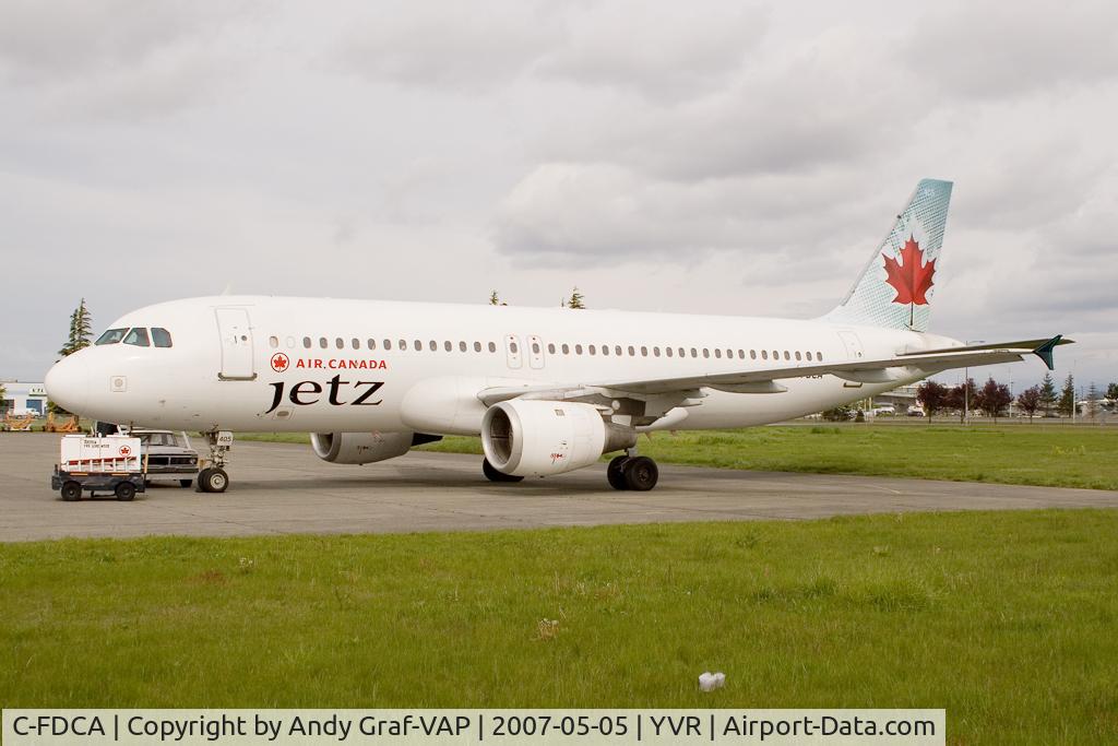 C-FDCA, 1991 Airbus A320-211 C/N 232, JETZ A320