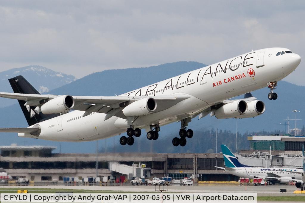 C-FYLD, 1996 Airbus A340-313X C/N 170, Air Canada A340-300