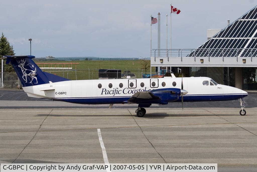 C-GBPC, 1985 Beech 1900C C/N UB-43, Pacific Coastal B1900
