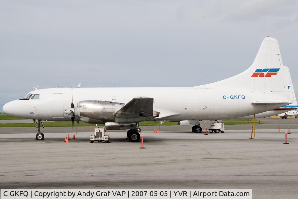 C-GKFQ, 1953 Convair 580 C/N 86, Kelowna Flightcraft C580