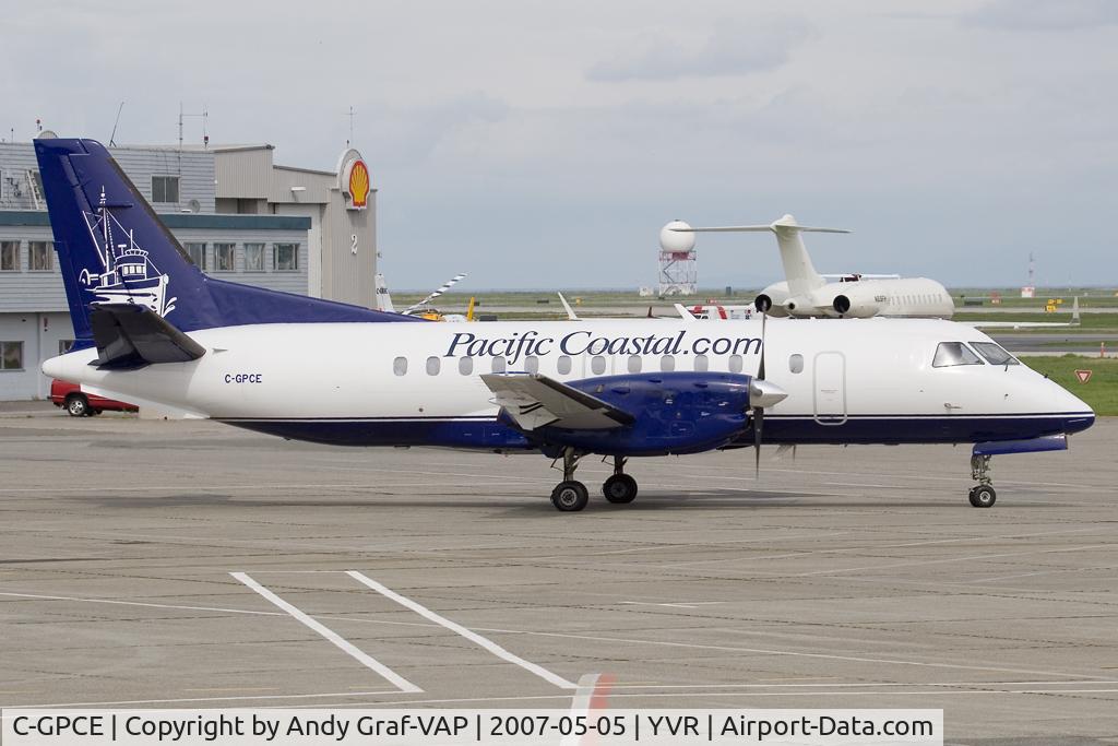 C-GPCE, 1984 Saab-Fairchild SF340 C/N 340A-004, Pacific Coastal SF340