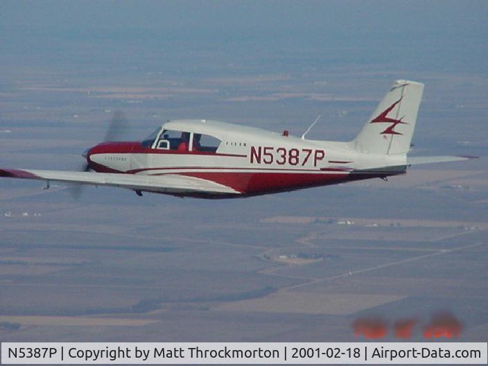 N5387P, 1958 Piper PA-24-250 Comanche C/N 24-438, 87P over Southern Illinois