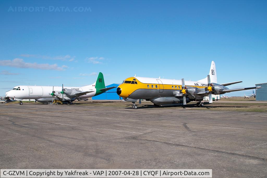 C-GZVM, 1959 Lockheed L-188A Electra C/N 1036, Air Spray Lockheed Electra