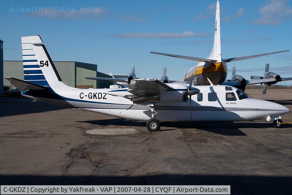 C-GKDZ, 1972 Aero Commander 690 C/N 11016, Air Spray Commander