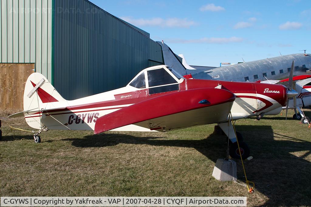 C-GYWS, 1961 Piper PA-25 C/N 25 578, Piper 25