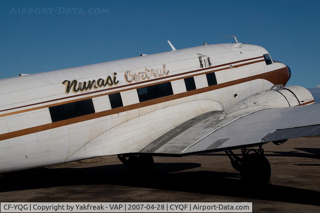 CF-YQG, 1943 Douglas R4D-1 (DC-3C) C/N 4654, Nunasi Central DC3