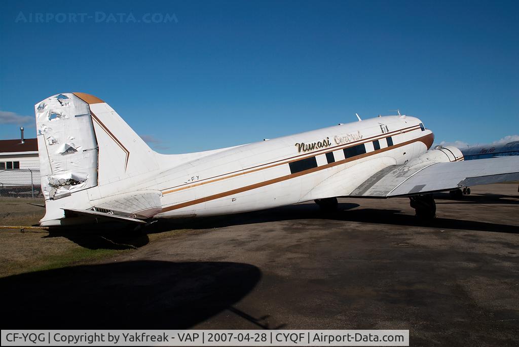 CF-YQG, 1943 Douglas R4D-1 (DC-3C) C/N 4654, Nunasi Central DC3