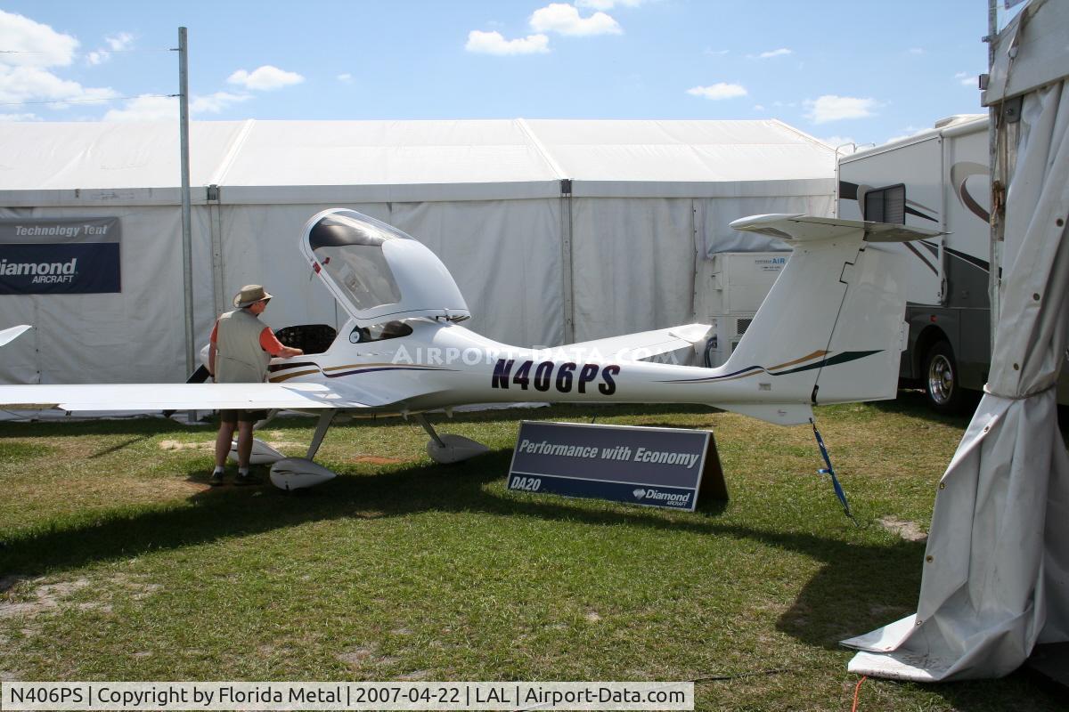 N406PS, 2006 Diamond DA-20C-1 Eclipse C/N C0406, DA20