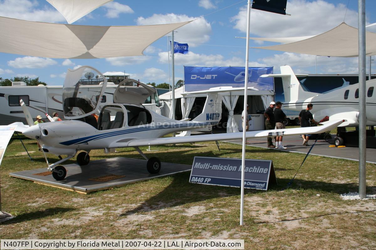 N407FP, 2006 Diamond DA-40F Diamond Star C/N 40.FC007, DA40
