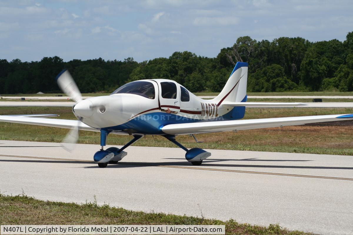 N407L, 1992 Lancair ES C/N ES001, ES 4