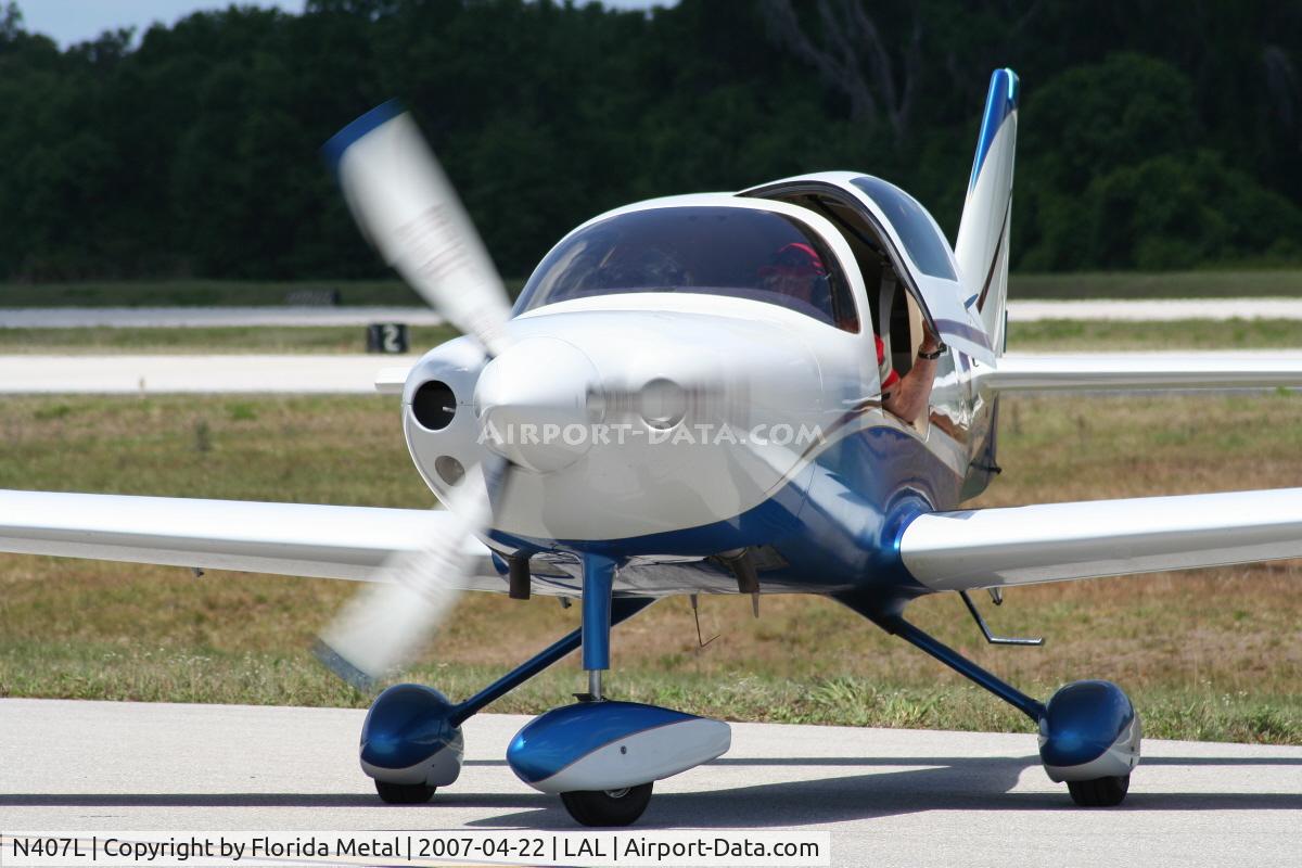 N407L, 1992 Lancair ES C/N ES001, Lancair ES 4