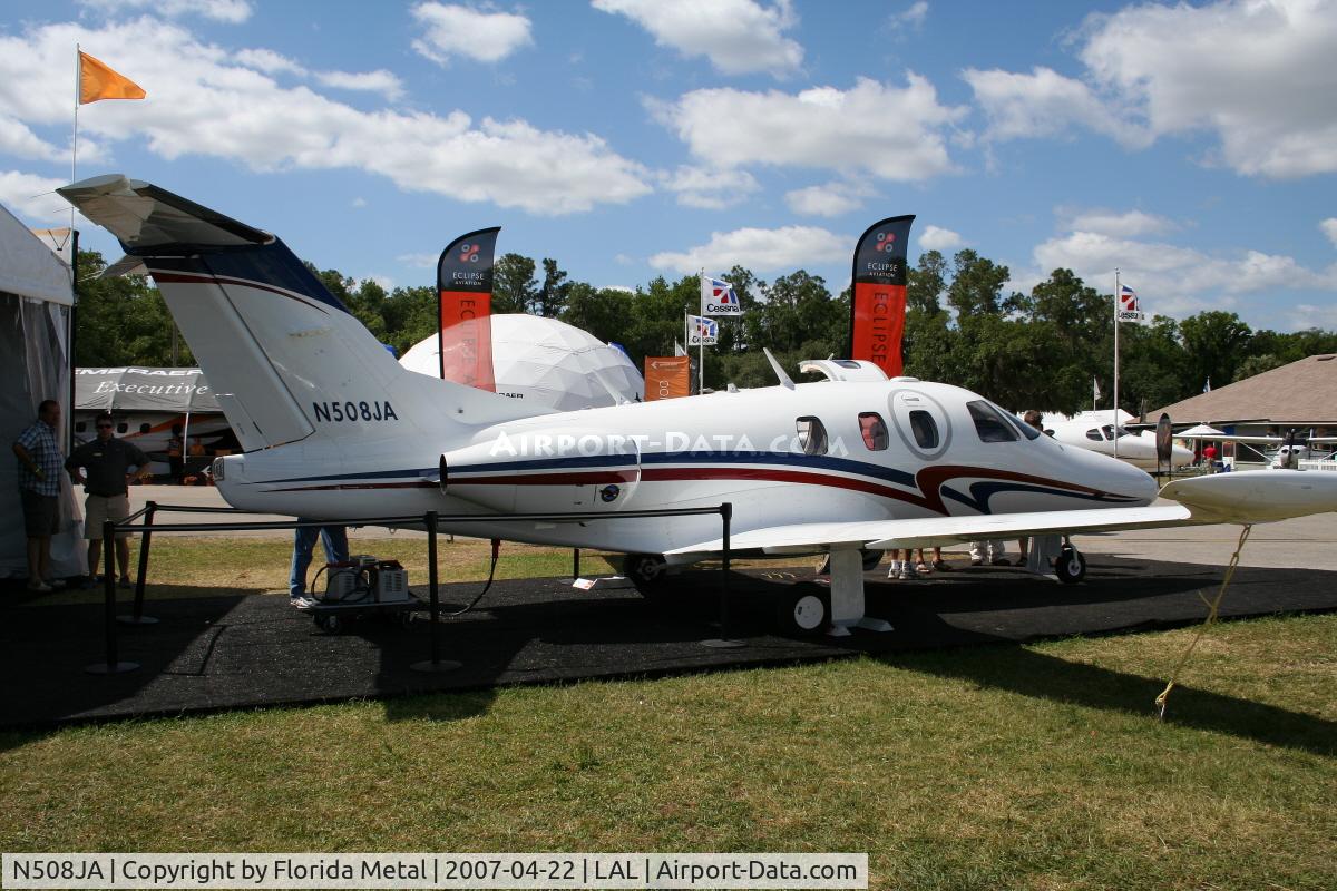 N508JA, 2006 Eclipse Aviation Corp EA500 C/N 000001, EA500