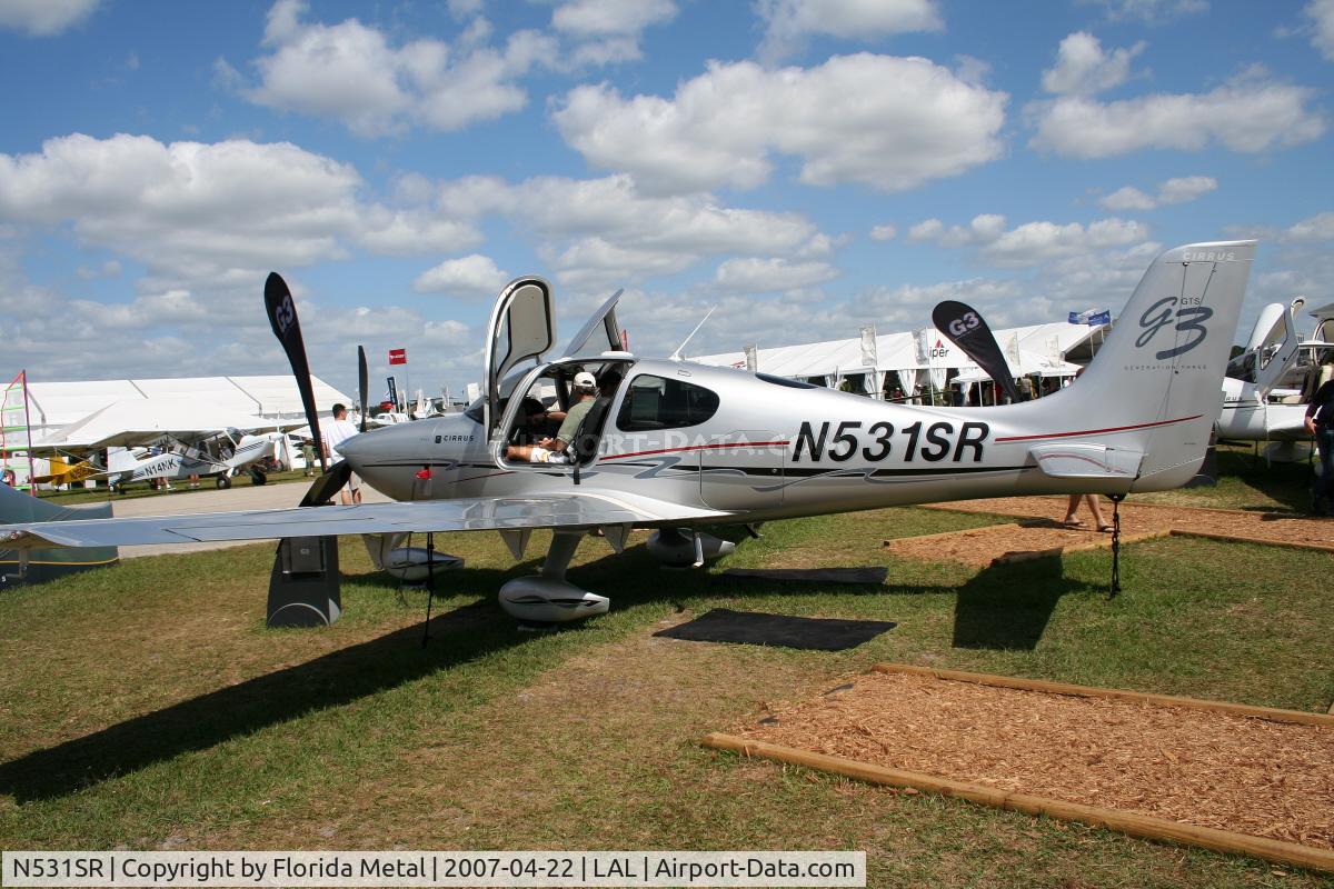 N531SR, 2007 Cirrus SR22 C/N 2438, SR22