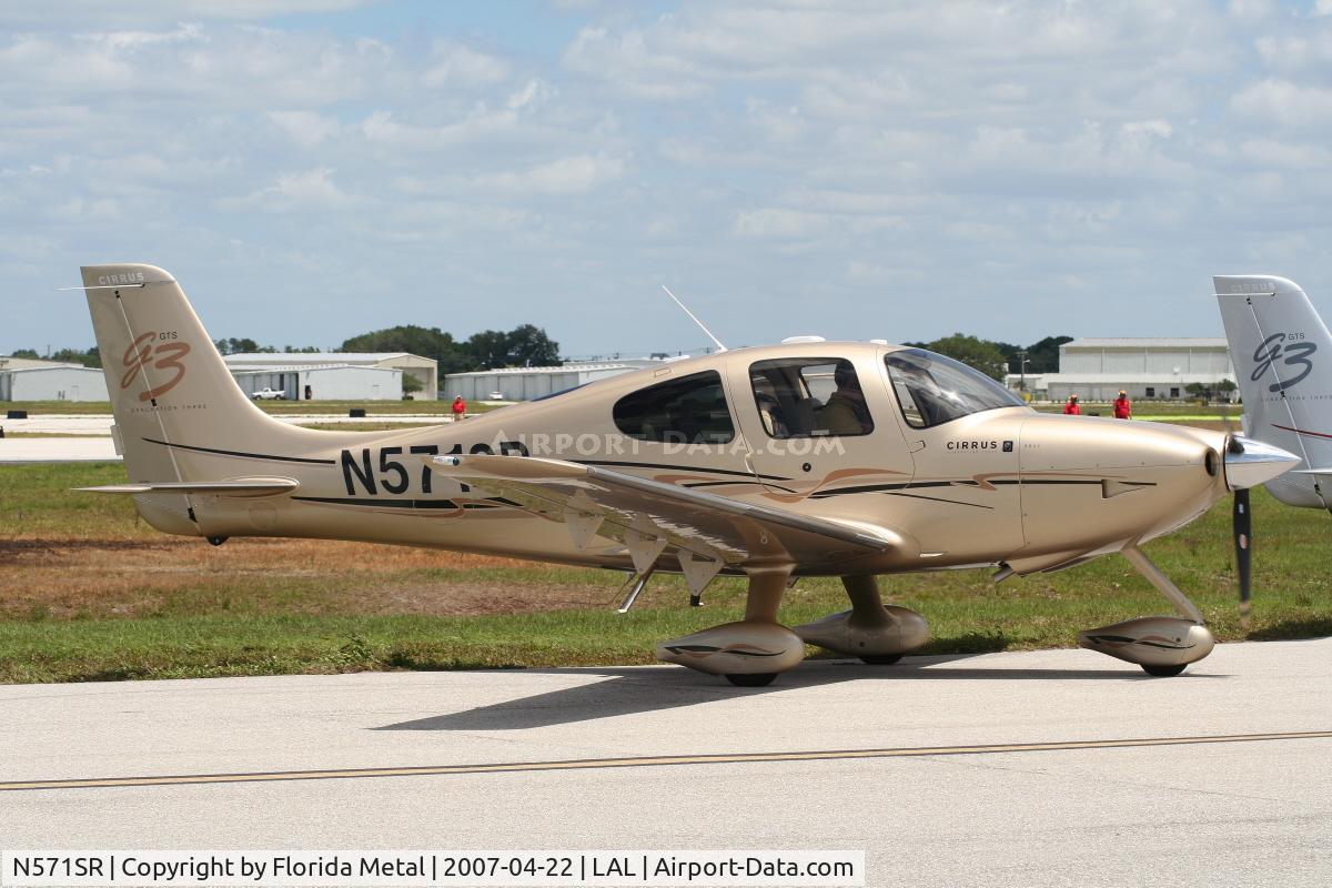 N571SR, 2007 Cirrus SR22 G3 GTS C/N 2448, SR22