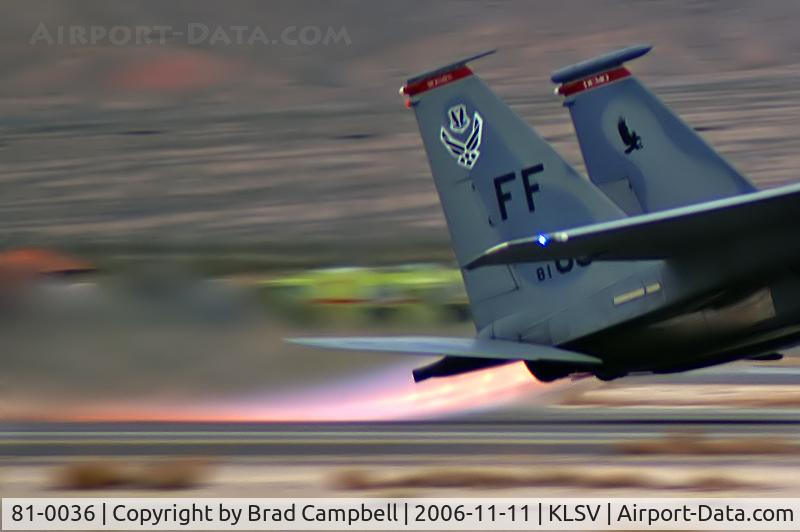 81-0036, 1981 McDonnell Douglas F-15C Eagle C/N 0776/C219, McDonnell Douglas / USAF / F-15C Eagle (cn 776/C219) / Aviation Nation 2006