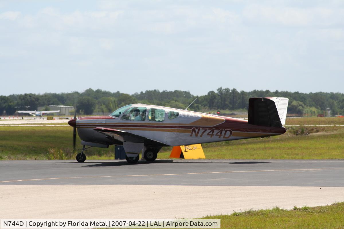N744D, 1951 Beech C35 Bonanza C/N D-3014, C35