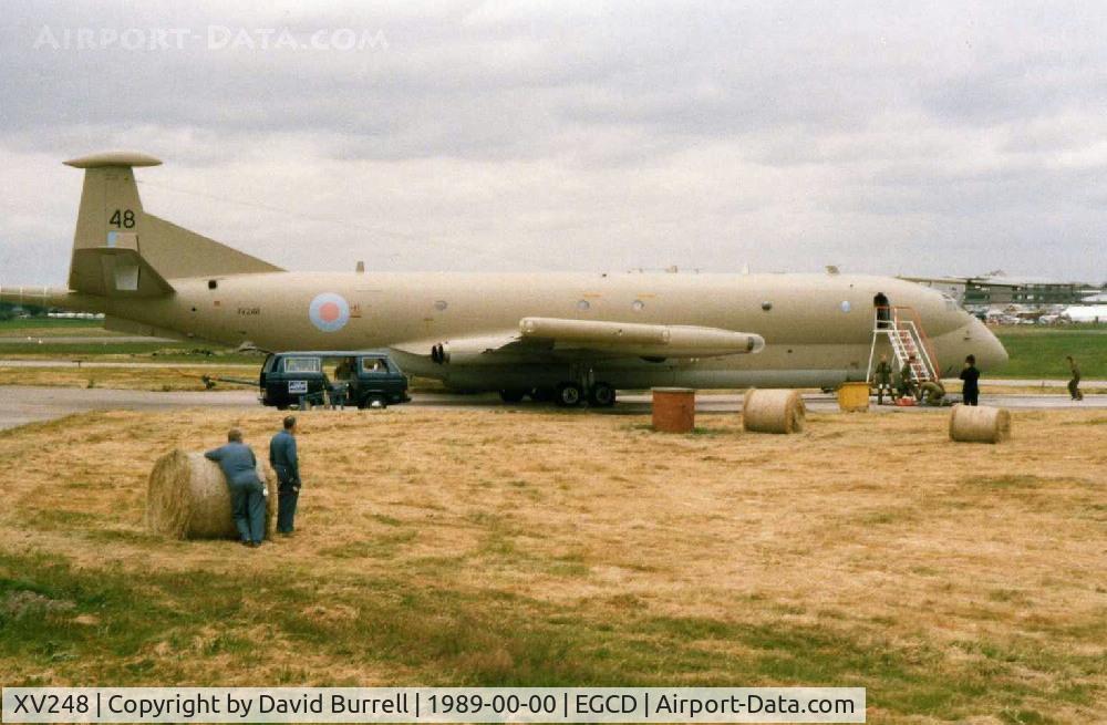 XV248, Hawker Siddeley Nimrod MR.2 C/N 8023, Nimrod - Woodford Air Show 1989 (Scanned)