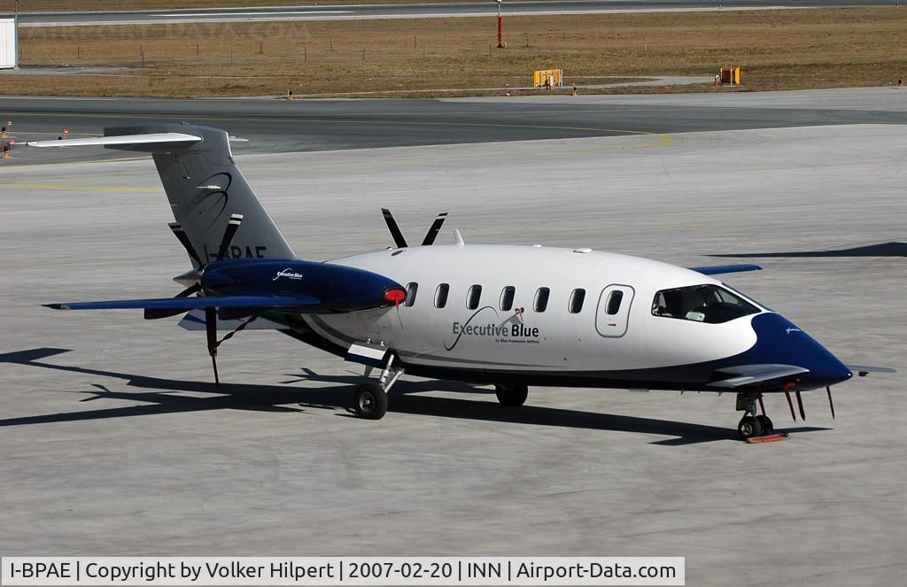 I-BPAE, 2004 Piaggio P-180 Avanti C/N 1081, Blue Panorama