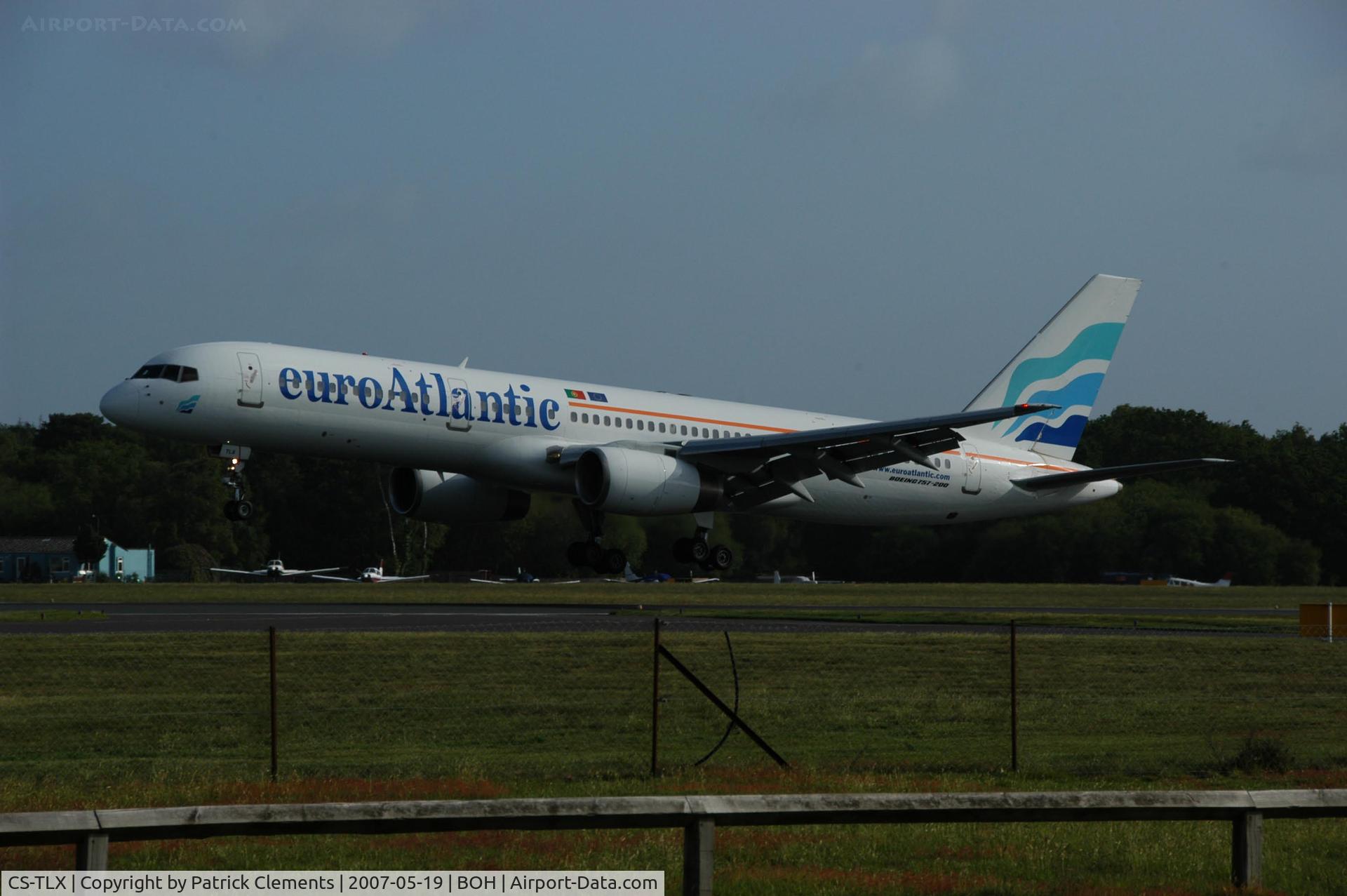 CS-TLX, 1988 Boeing 757-2G5 C/N 24176, EURO ATLANTIC 757-2G5